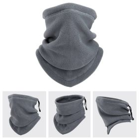 Winter Windproof Scarves Fleece Tube Scarf Mask Soft Half Face Cover SKi Snowboard Neck Warmer Gaiter Fashion Women Men Winter Fleece Face Mask Scarf