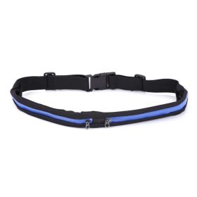 Stride Dual Pocket Running Belt and Travel Fanny Pack for All Outdoor Sports