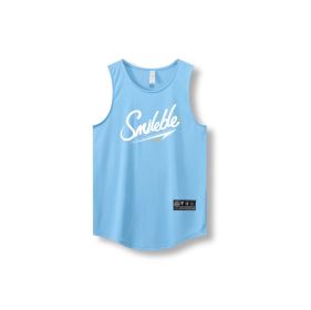 Loose Men Running Vest 2022 Outdoor street basketball Gym Sleeveless Letter Print Shirt Quick Dry Fitness Bodybuilding Tank Tops (Color: 870 vest17, size: XXL)