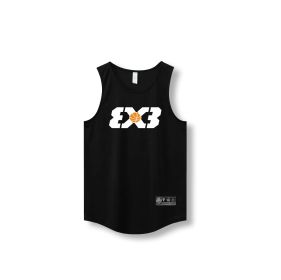 Loose Men Running Vest 2022 Outdoor street basketball Gym Sleeveless Letter Print Shirt Quick Dry Fitness Bodybuilding Tank Tops (Color: 870 vest22, size: M)