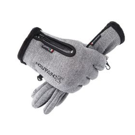 Winter Gloves Waterproof Thermal Touch Screen Thermal Windproof Warm Gloves Cold Weather Running Sports Hiking Ski Gloves (Color: 1, size: M)