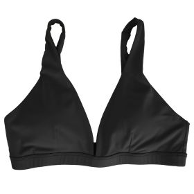 1Pc/3Pcs Women Deep V-Neck Sports Bras U-Shaped Back Sport Bras Padded Strappy Crop Open Back Low Impact Bras Sexy Fitness Tank Tops with Removable Pa (Color: 1PcPink+1PcOrange+1PcBlack, size: XL)